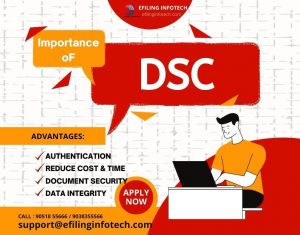 Importance of DSC for fulfilling statutory requirements