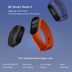 Xiaomi Mi band 4 AMOLED Color Screen Wristband BT 5.0 135 mAh Battery Fitness Tracker SmartWatch