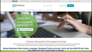 Deluxe Coupon, 20% off Deluxe Business Checks Coupon Code