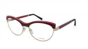 GOLD & WOOD Eyewear with Red Wood Accented in Gold – Frame Bay