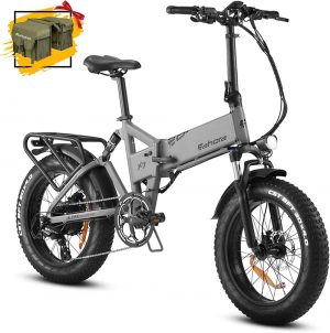 SAMEBIKE EAHORA X7 Full Suspension Electric Fat Tire Mountain Bike